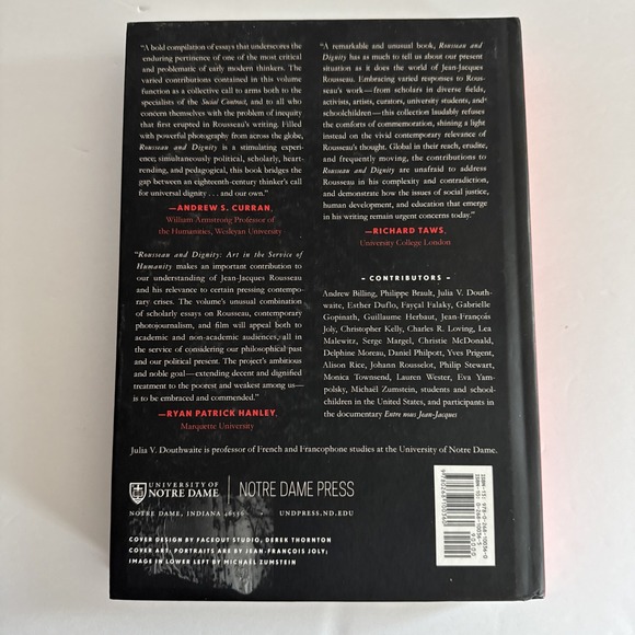 Rousseau and Dignity: Art Serving Humanity by Julia V. Douthwaite Hardcover - Picture 2 of 8